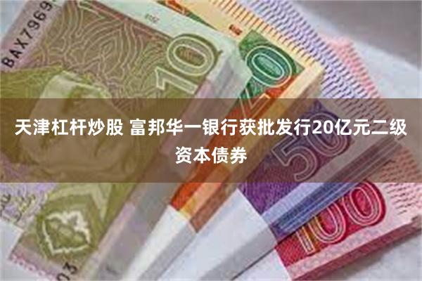 天津杠杆炒股 富邦华一银行获批发行20亿元二级资本债券