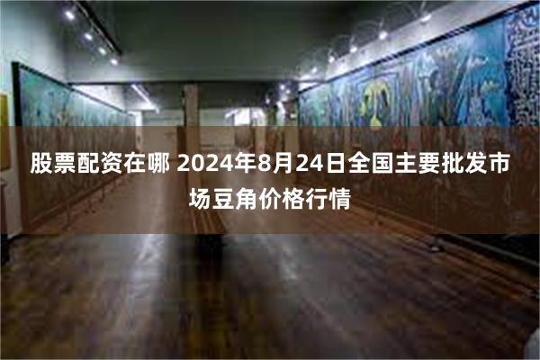 股票配资在哪 2024年8月24日全国主要批发市场豆角价格行情